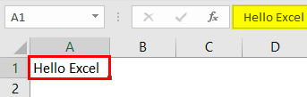 Memformat Teks di Excel