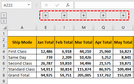 Grup Data di Excel