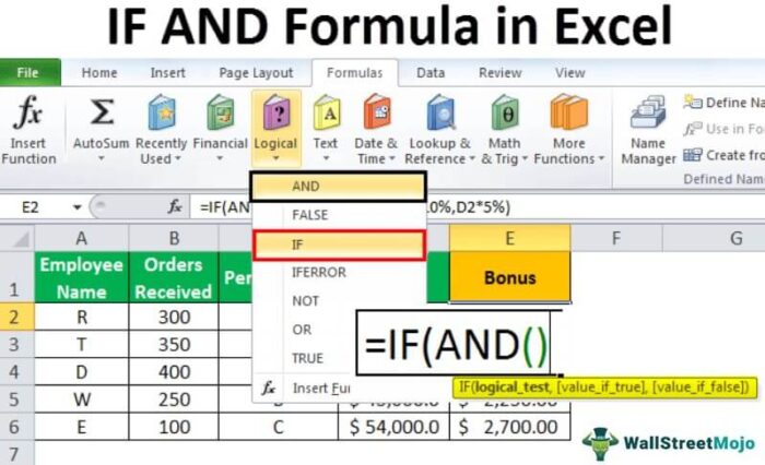 JIKA DAN di Excel