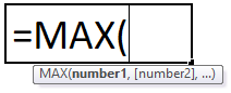 Fungsi MAX Excel