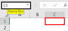 Kotak Nama di Excel