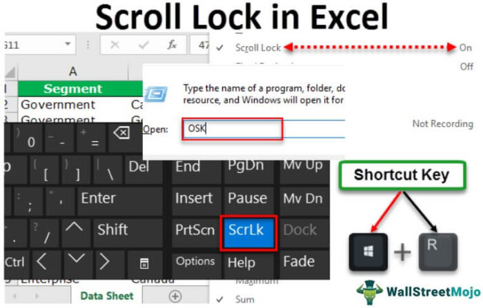 Scroll Lock di Excel