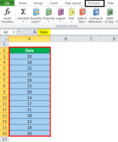 Rentang Nama di Excel