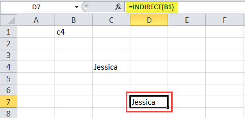 Fungsi INDIRECT di Excel