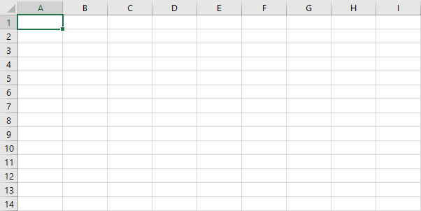 Tanda Air di Excel