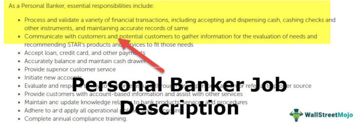 Deskripsi Pekerjaan Personal Banker