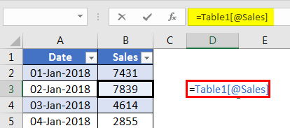 Referensi Terstruktur di Excel