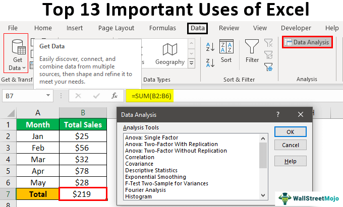 Kegunaan MS Excel