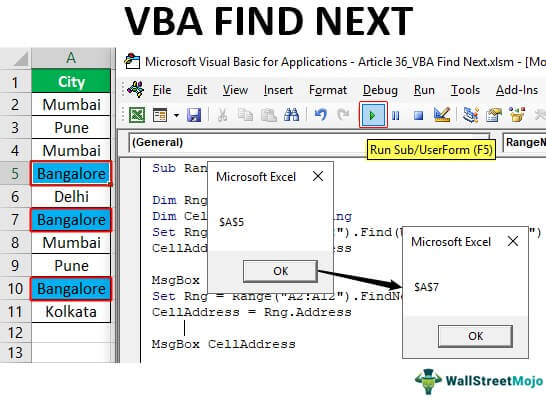 VBA Find Next