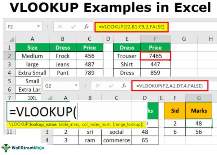 Fungsi VLOOKUP di Excel