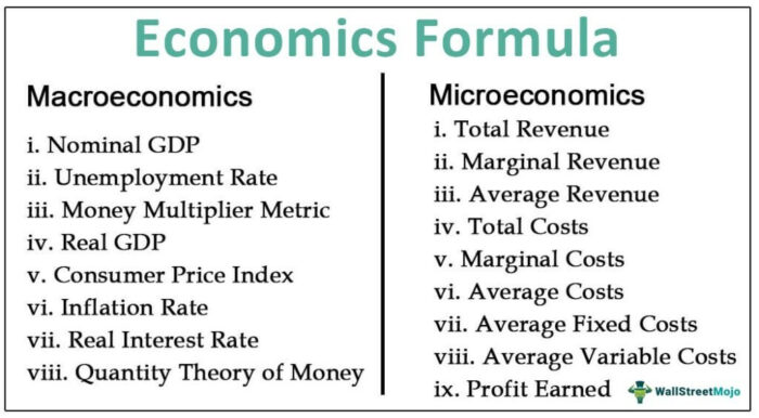 Formula Ekonomi