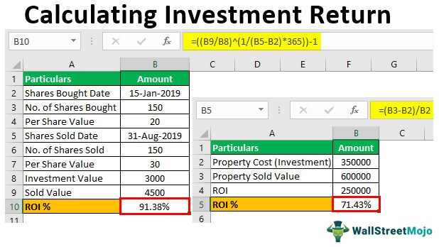 Menghitung Hasil Investasi di Excel
