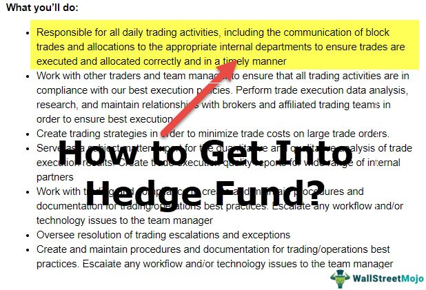 Bagaimana Cara Masuk ke Hedge Fund?