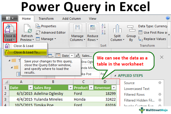 Power Query di Excel